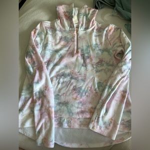 This tie dye sweater